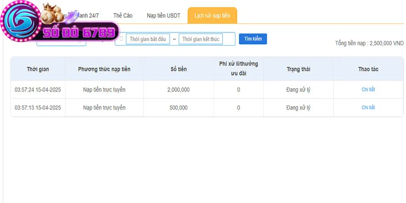 Lưu lại thông tin giao dịch để có bằng chứng đối chiều
